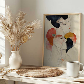 Flowing Faces Elegy Poster