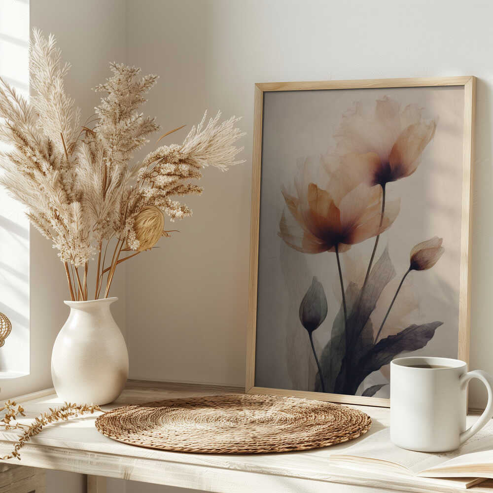Delicate Bloom Dance Poster