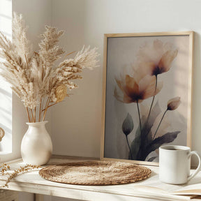 Delicate Bloom Dance Poster
