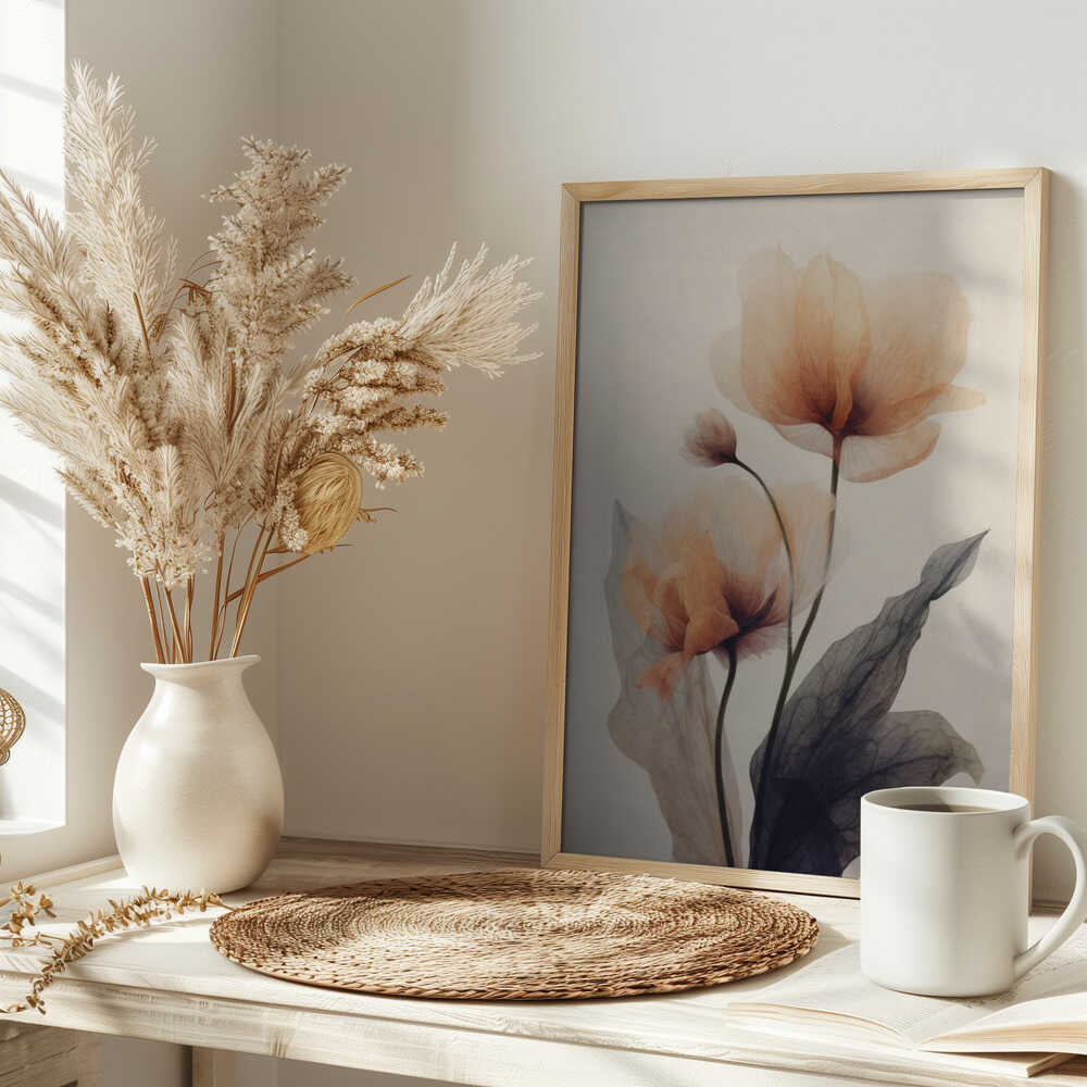 Ethereal Blooms Poster