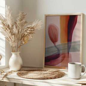 Flowing Hues Poster
