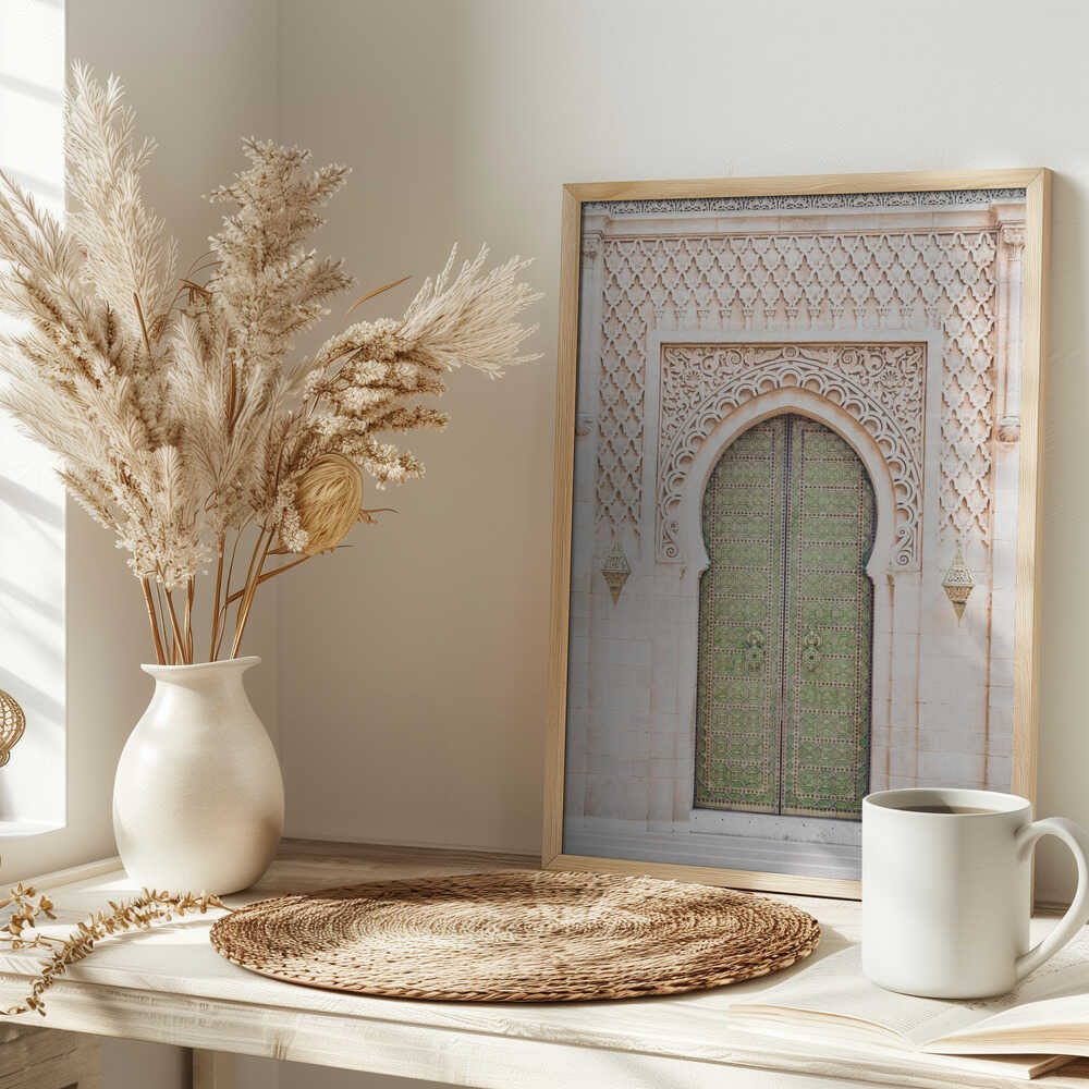 Moroccan Door Poster