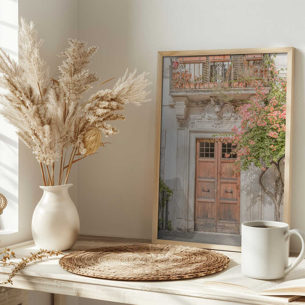 Floral Entry Poster