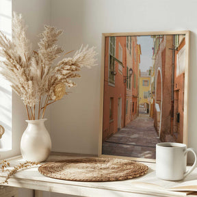 Streets of Menton Poster