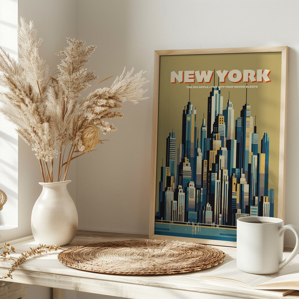 New York Skyline Poster