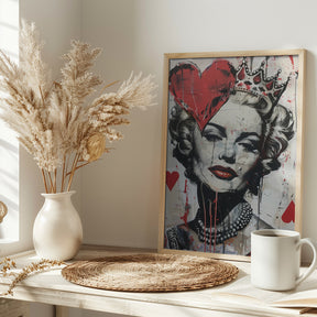 Queen of Hearts Poster