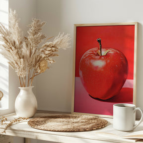 Red Apple Poster