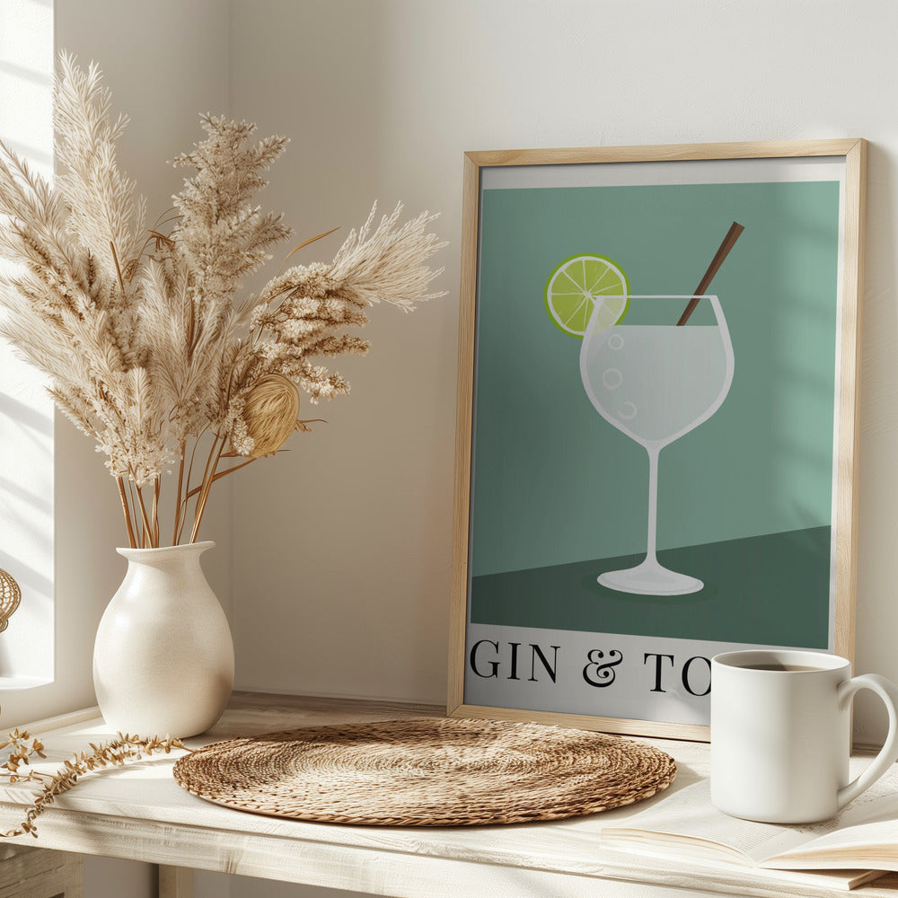 Gin &amp; Tonic Poster