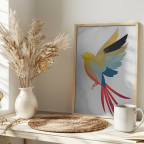 Colorful Bird Poster