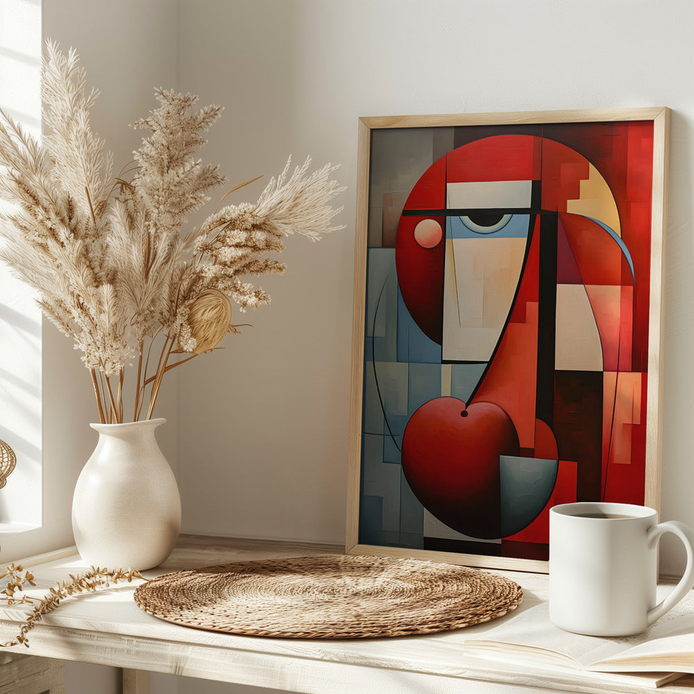 The Abstract Face Poster