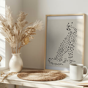 Pandc Leopard Poster