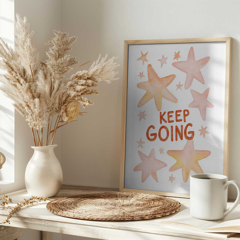 Starry Encouragement Poster