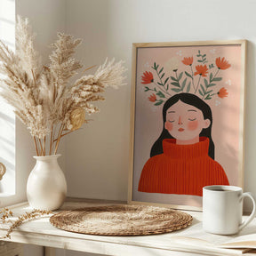 Floral Serenity Poster
