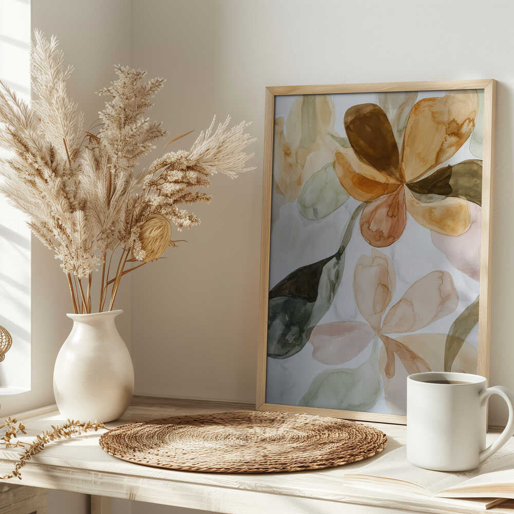 Whimsical Blooms Poster