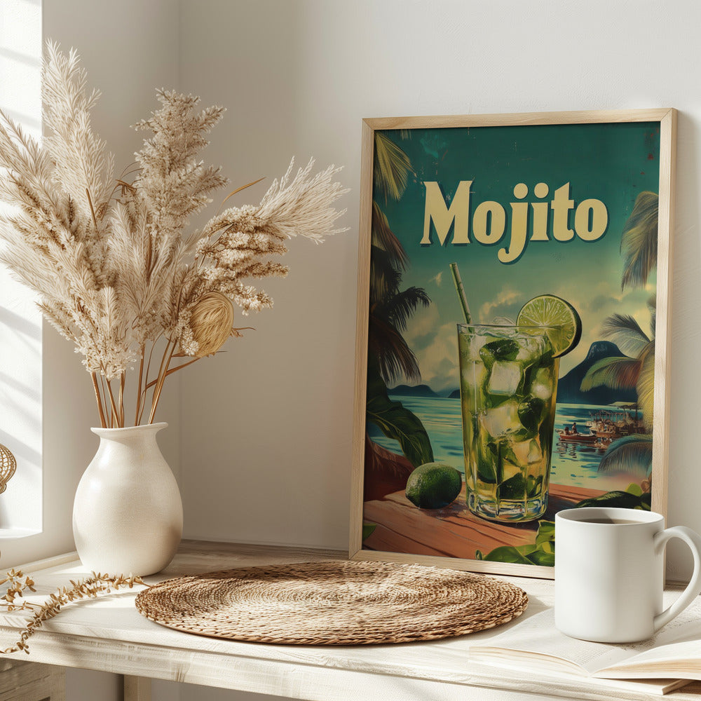 Mojito Vintage Poster