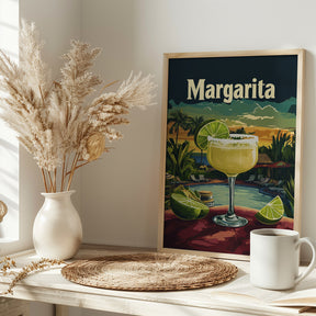 Margarita Vintage Poster