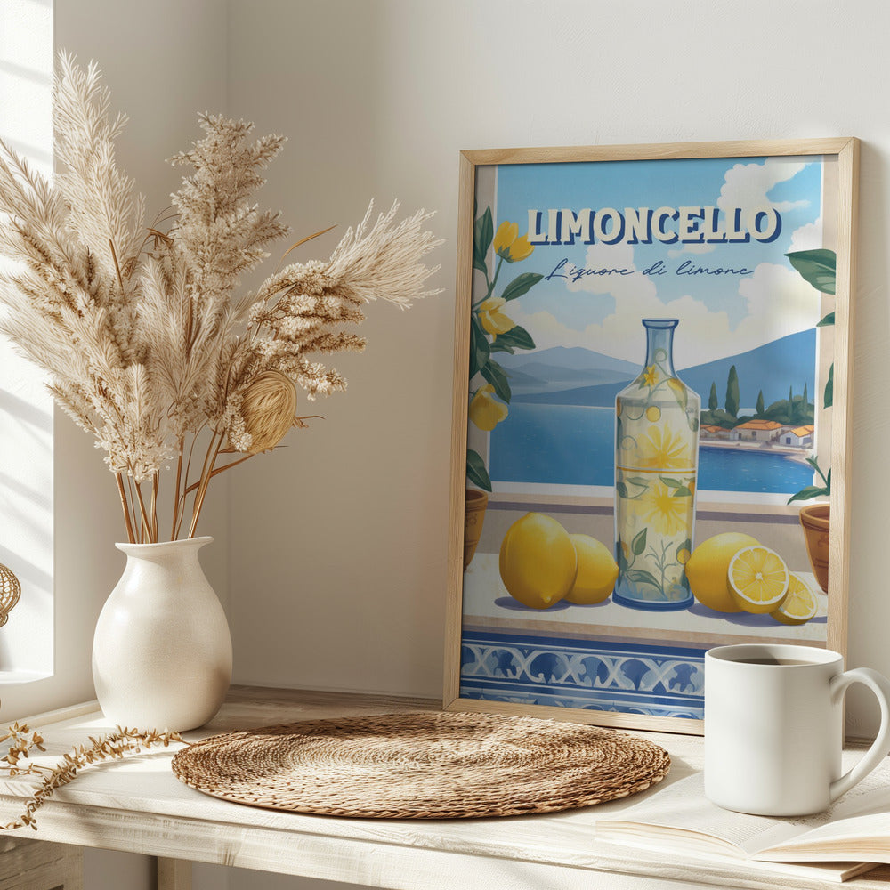 Limoncello Limone Poster