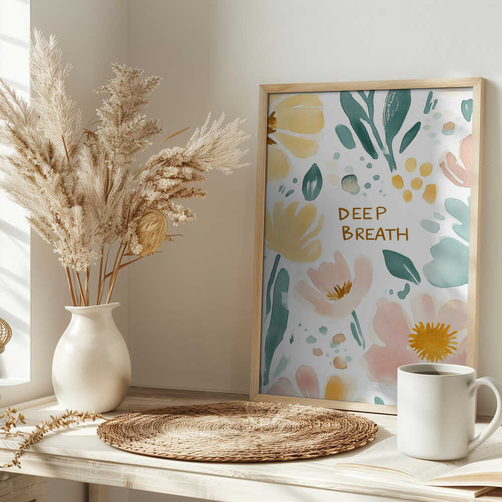 Floral Calm Poster