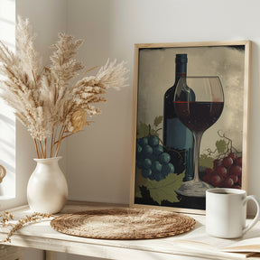 Red Red Wine No 4 Poster