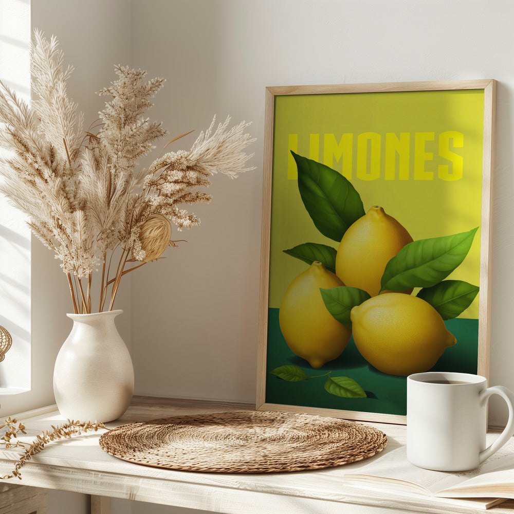 Limones Poster