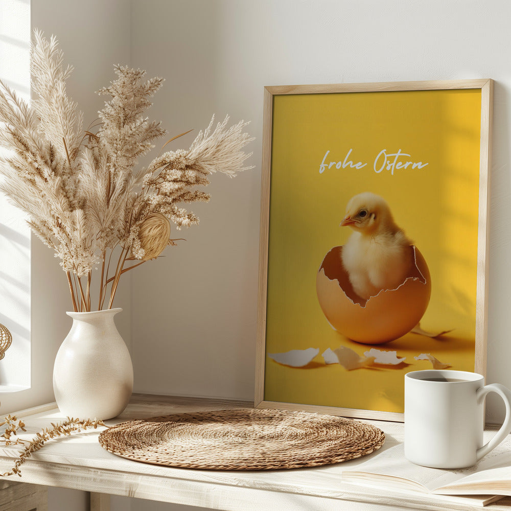 Frohe Ostern Poster