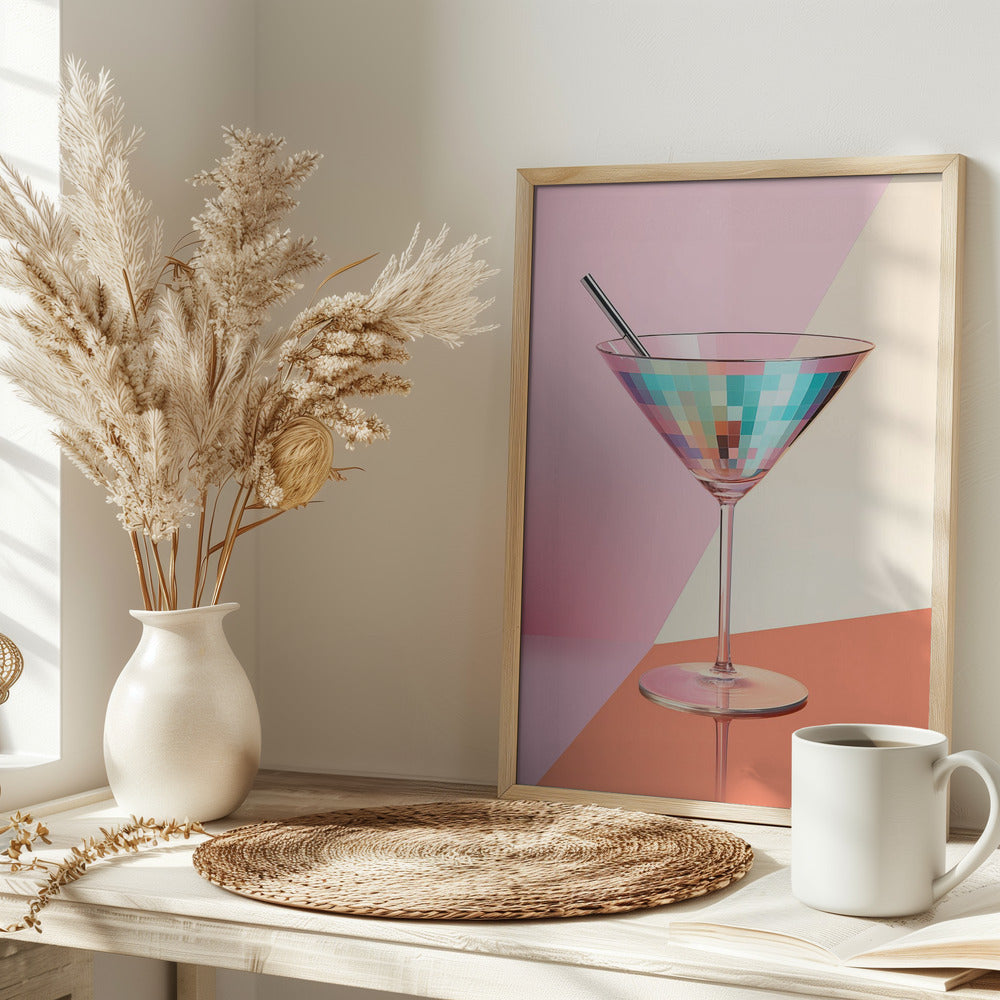 Sparkling Martini Poster