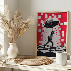 Umbrella Man Poster