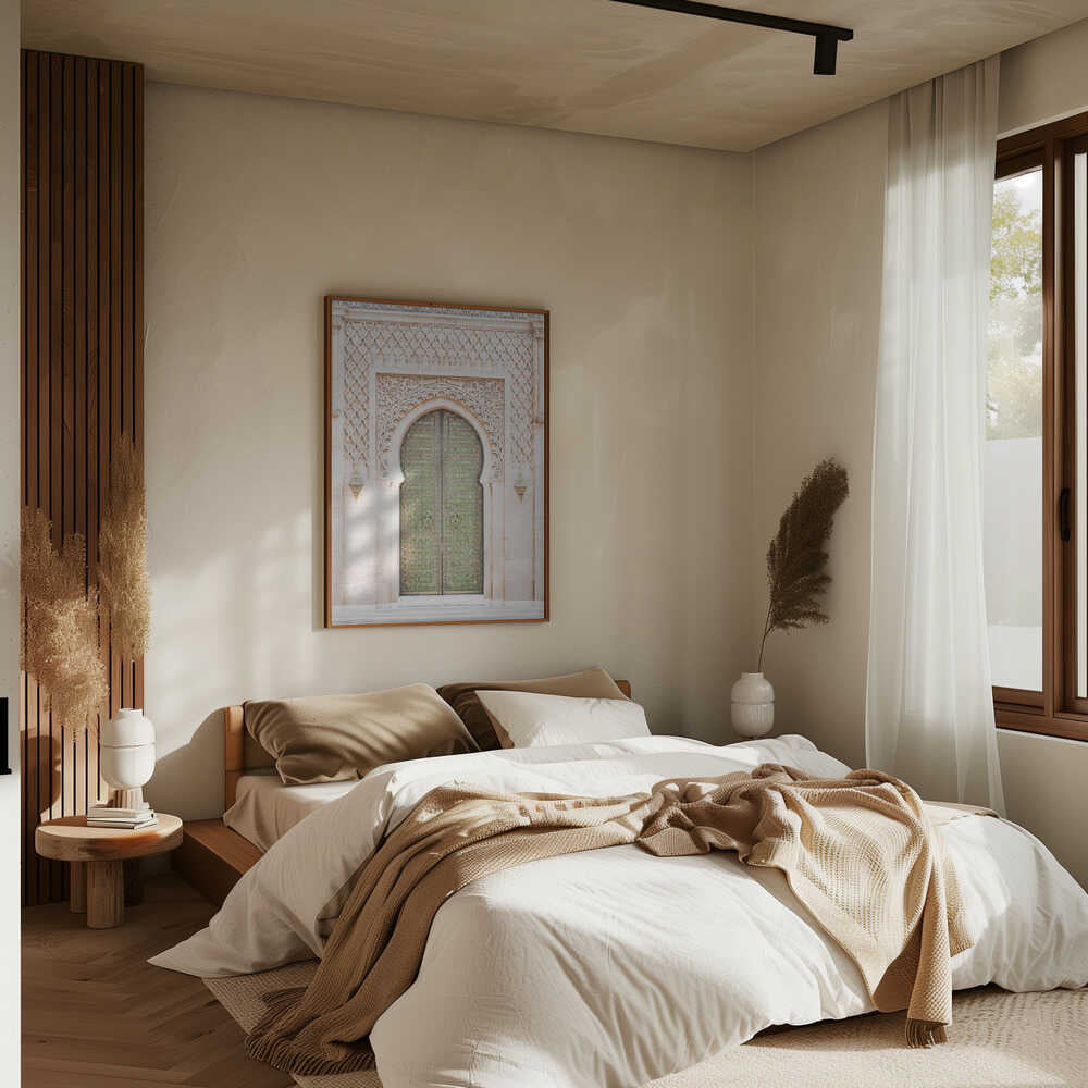 Moroccan Door Poster