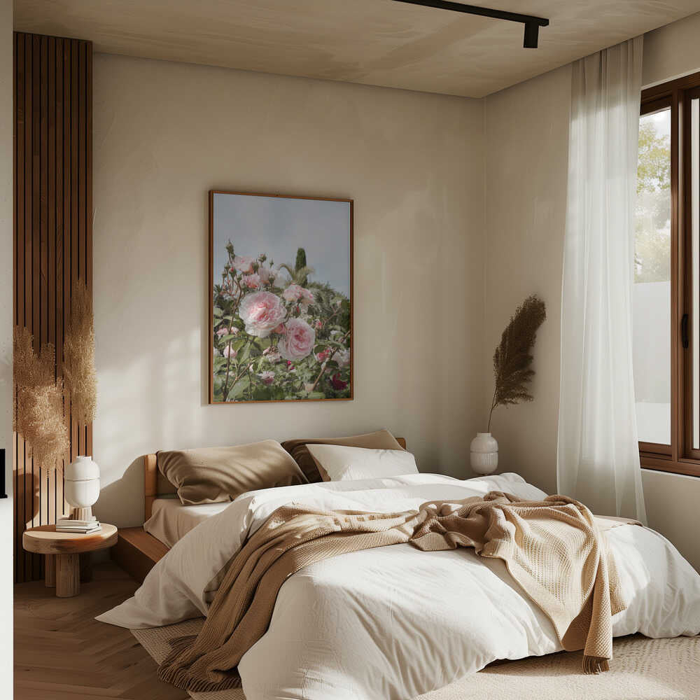 Garden Roses Poster