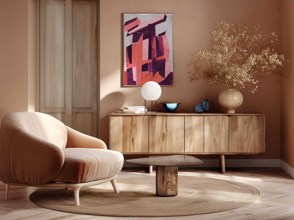Geometric Symphony Poster