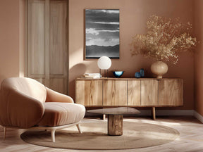 Black And White Landscape Poster