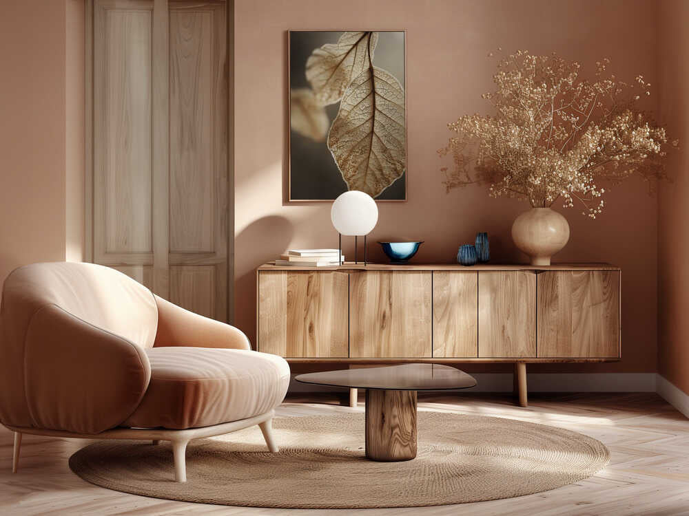Ethereal Leaves Poster