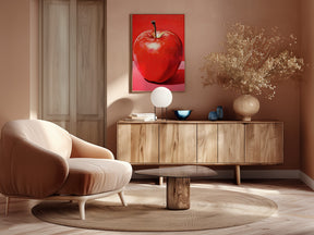 Red Apple Poster