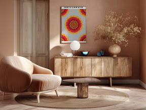 Gaillardia - National flower of Belgium Poster