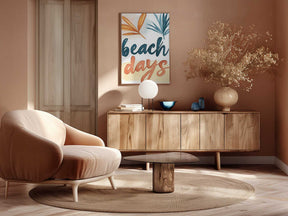 Sandy Serenity Poster