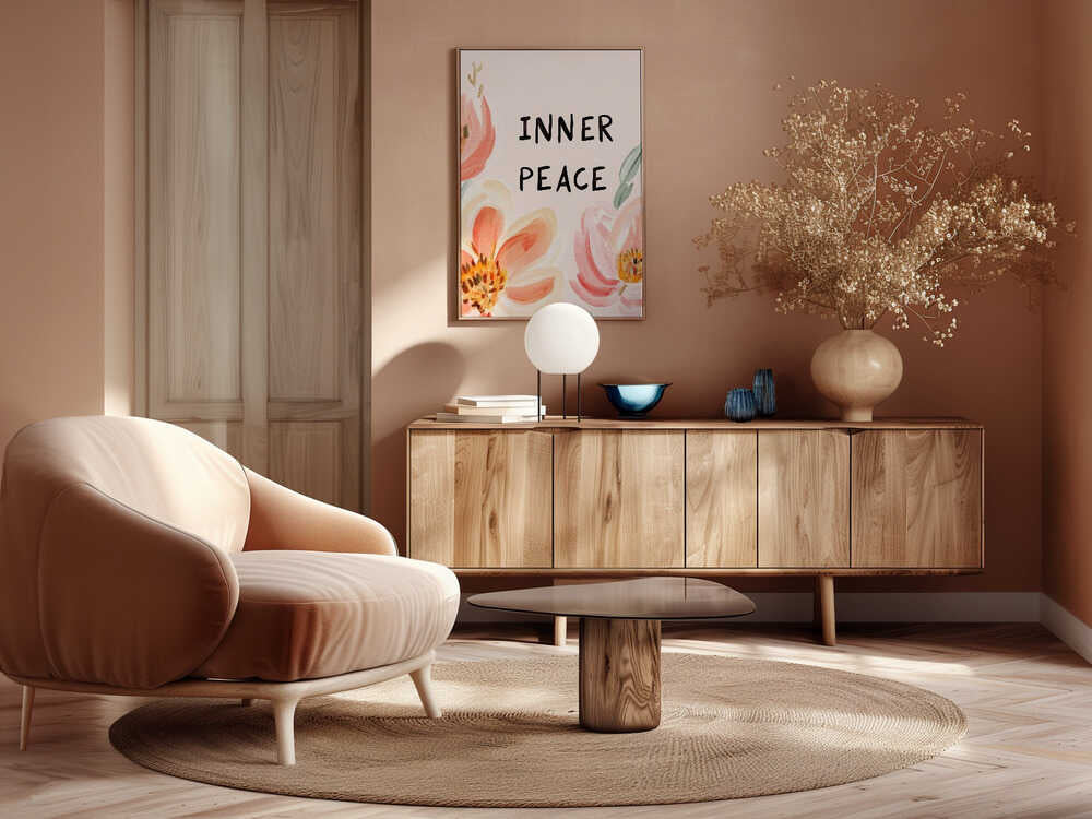 Tranquil Blossoms Poster