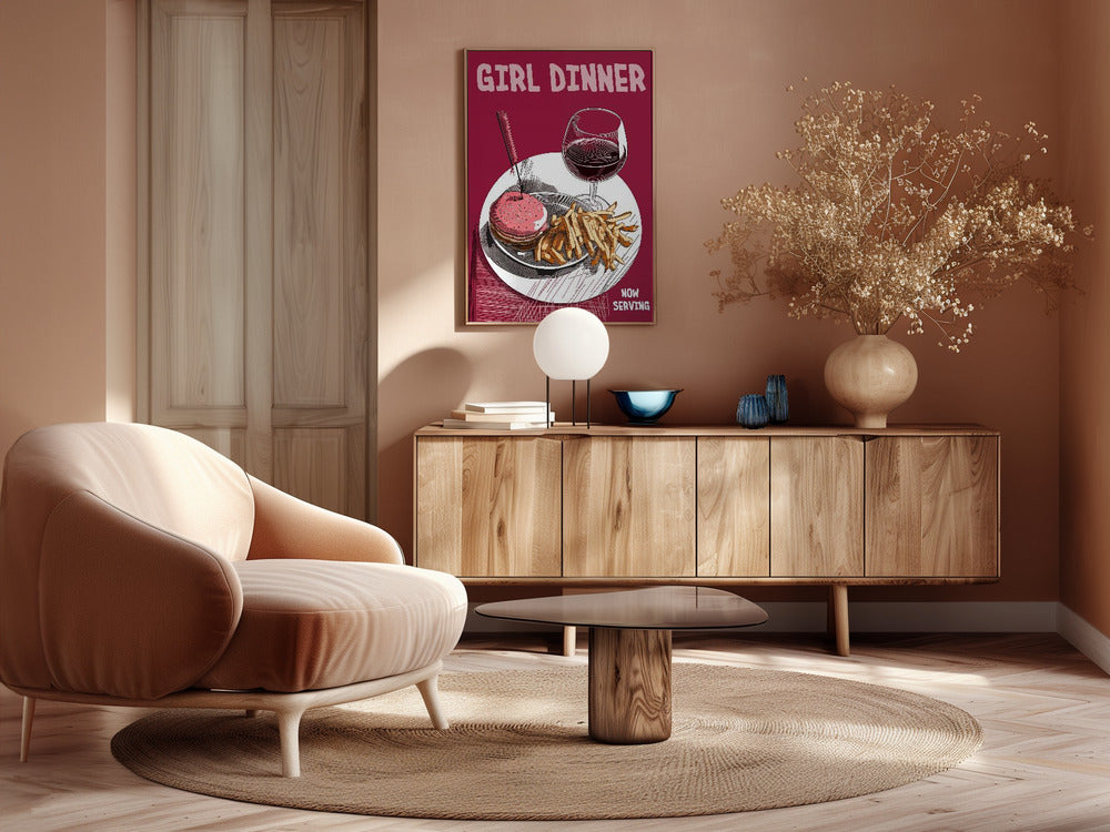 Girl Dinner No 4 Poster