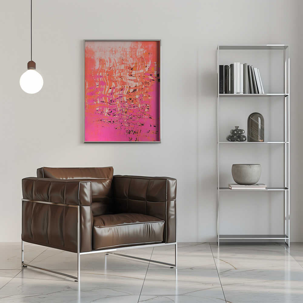 Vibrant Waves Poster