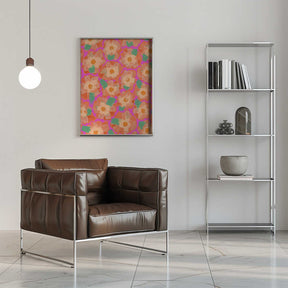 Vibrant Petal Dance Poster
