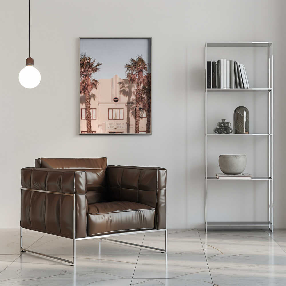 Palm Shadows Poster