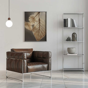 Ethereal Leaves Poster