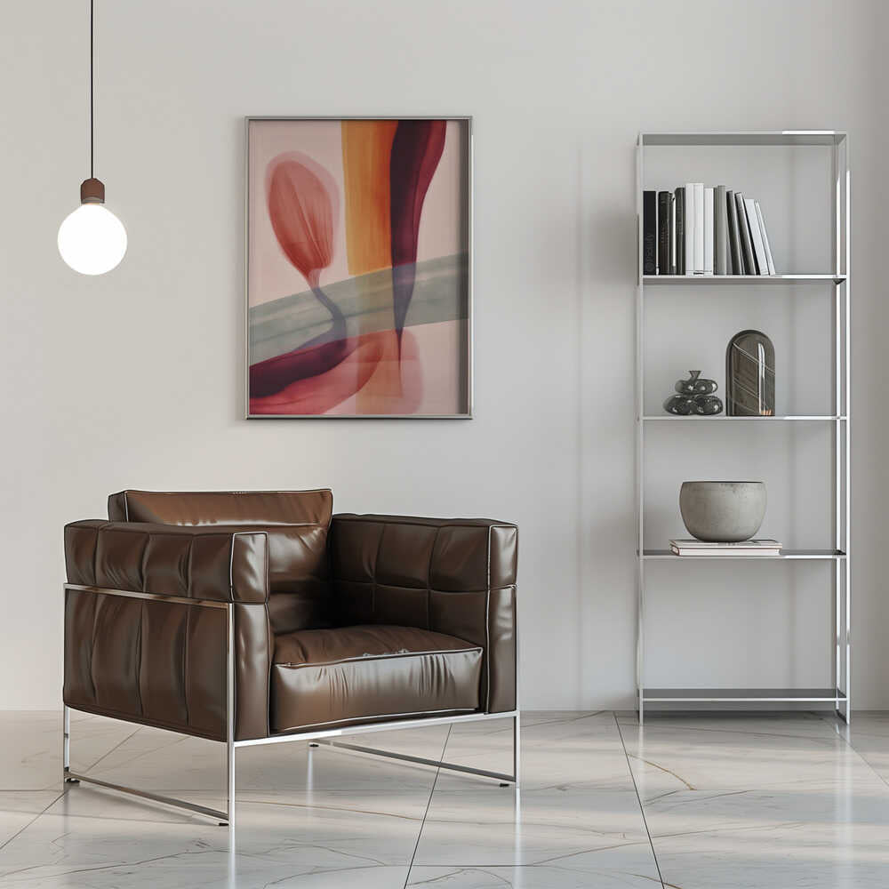Flowing Hues Poster
