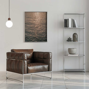 Sunset at Sea Poster
