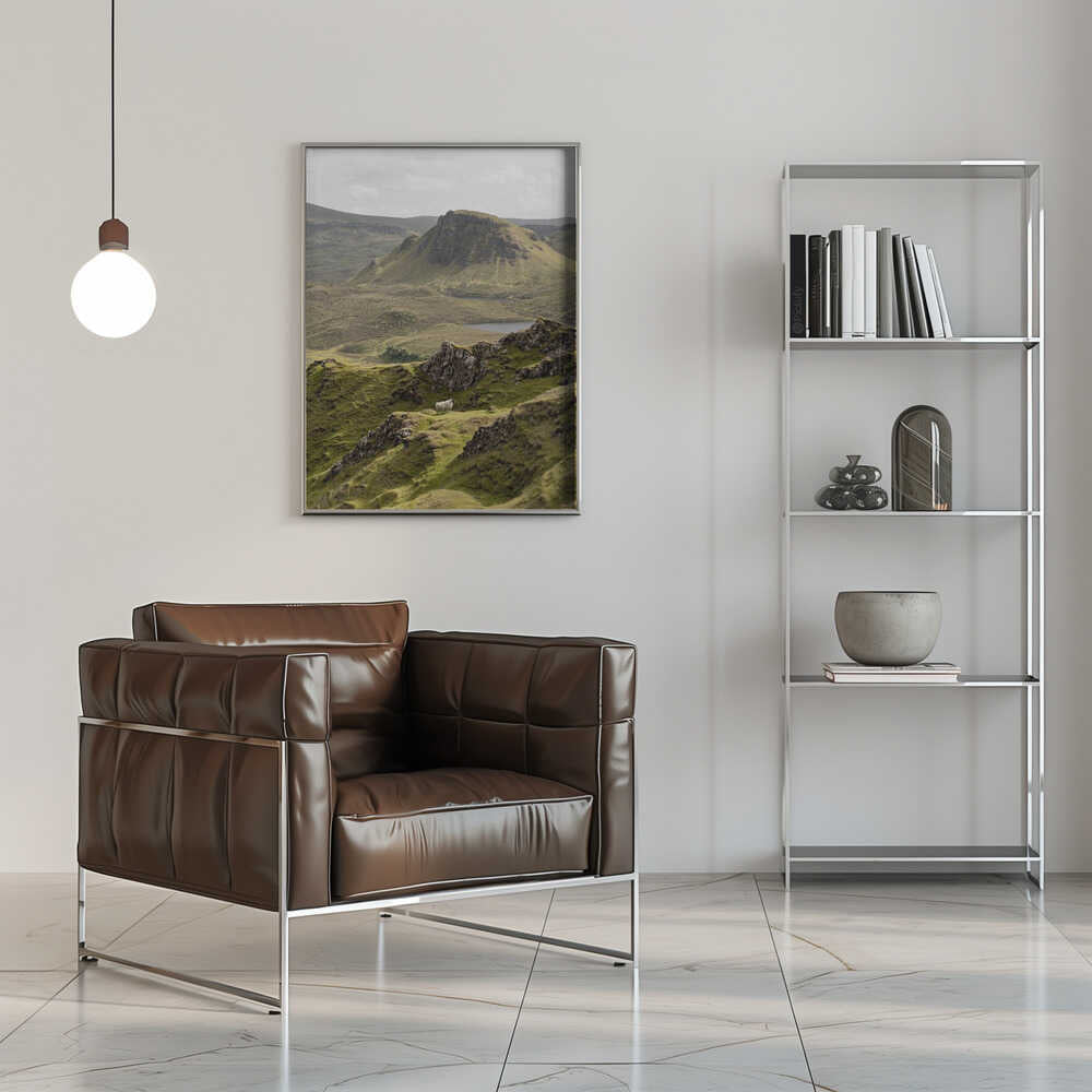Quiraing Landscape on Scotland's Isle of Skye Poster