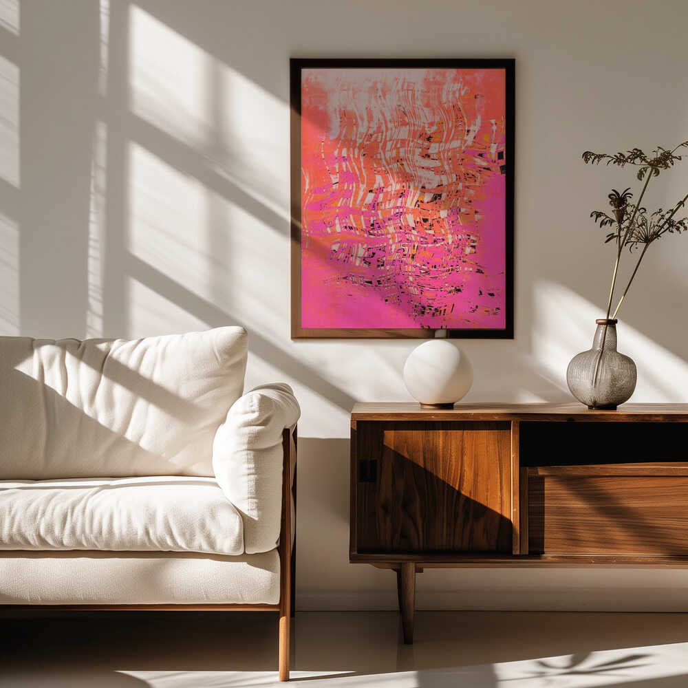Vibrant Waves Poster