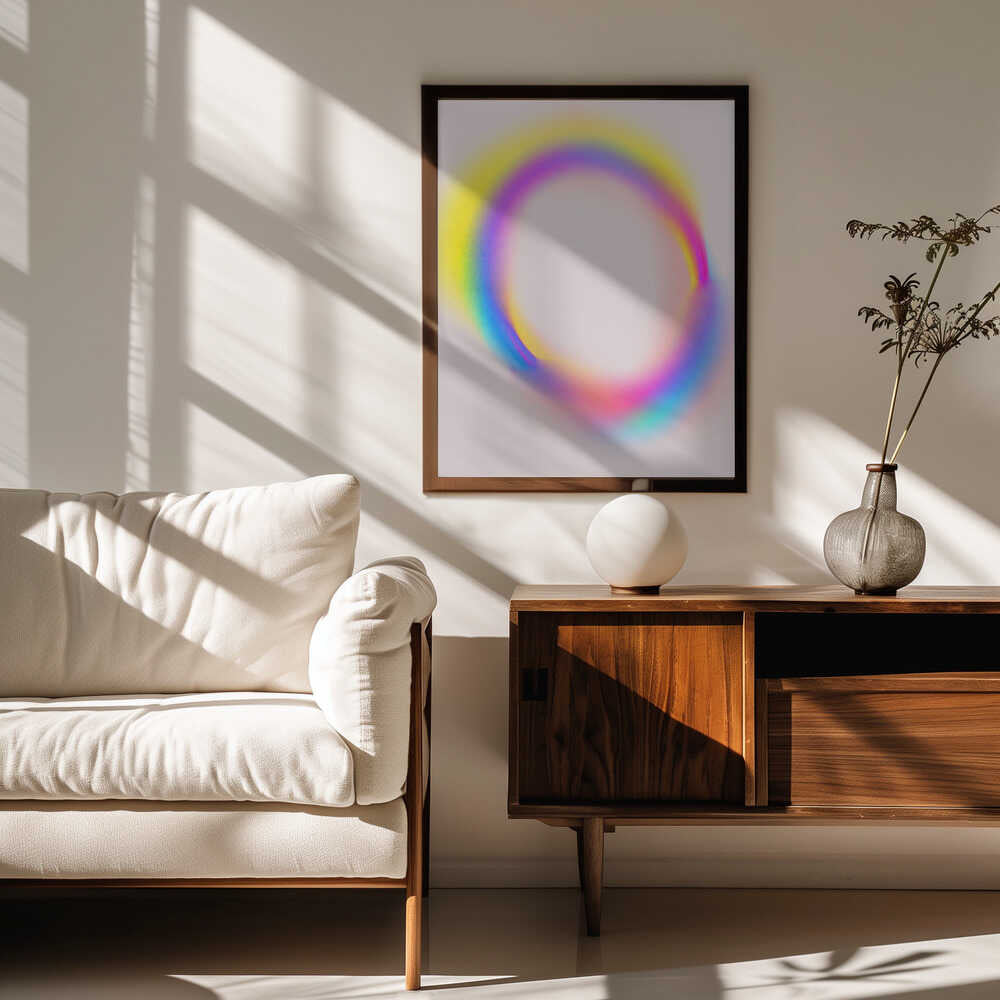 Luminous Spectrum Halo Poster