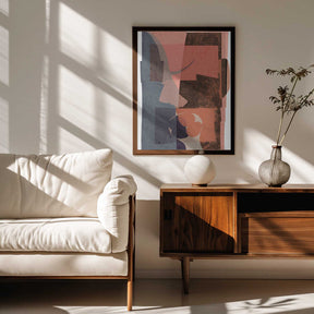 Fragmented Hues Poster