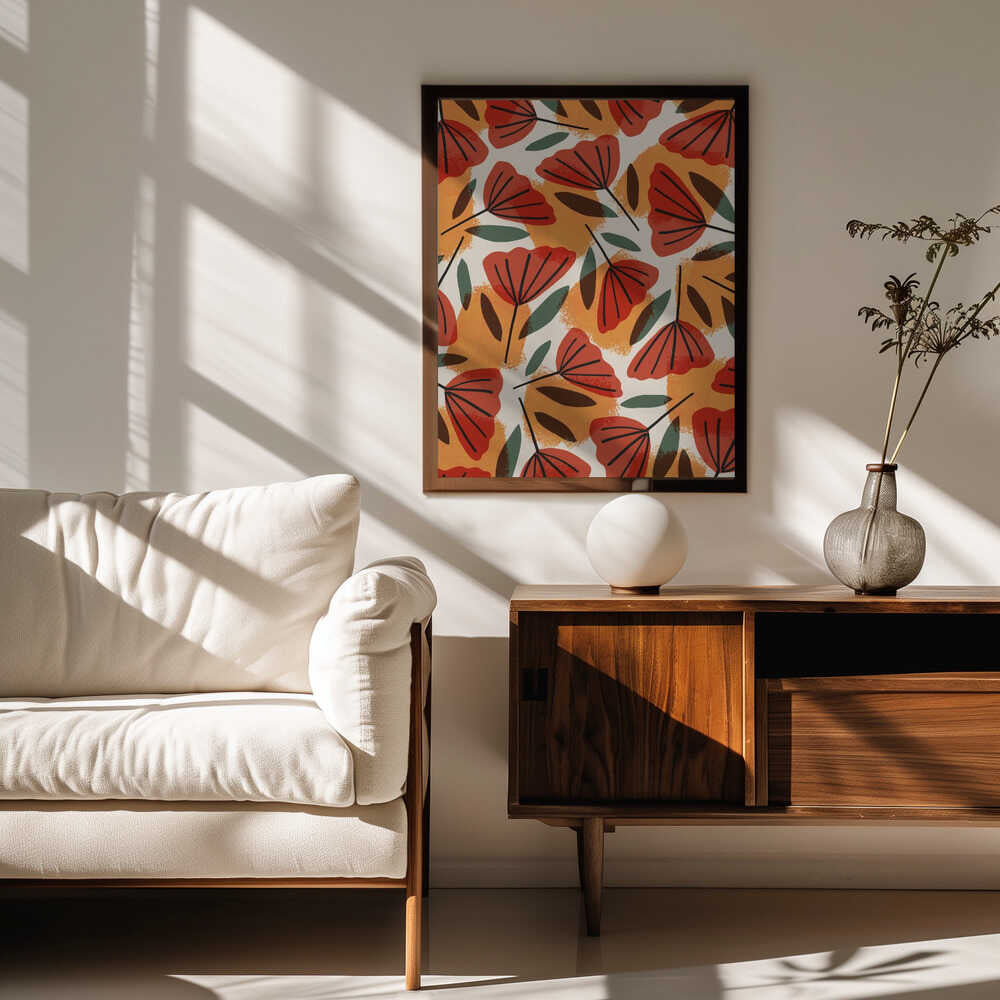 Autumn Leaf Dance Poster