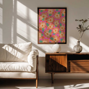 Vibrant Petal Dance Poster