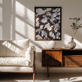 Abstract Wavescape Poster